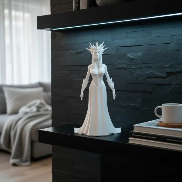 Sculpture #52 - The Ice Queen, Full Body