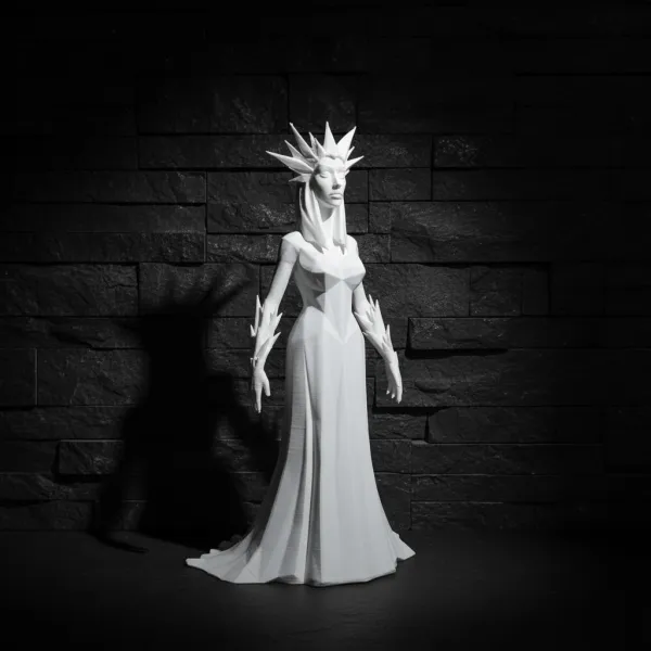 Sculpture #52 - The Ice Queen, Full Body
