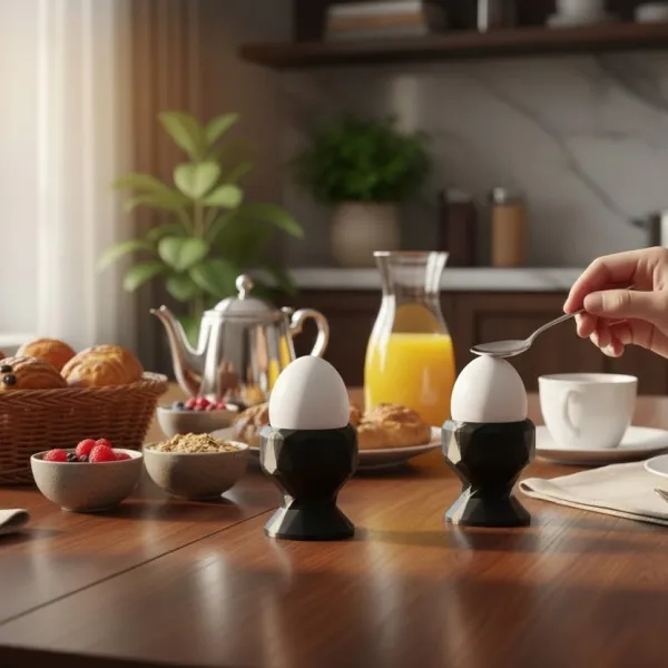 Low Poly Egg Cup