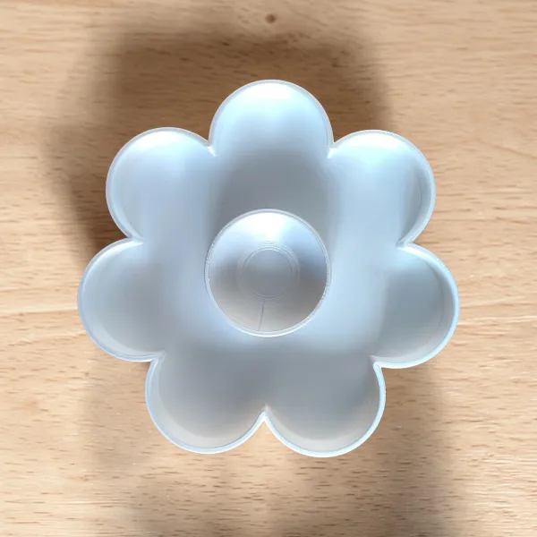 Flower-Shaped Low Poly Tray