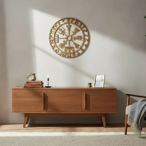Vegvisir Viking Compass Wall Piece