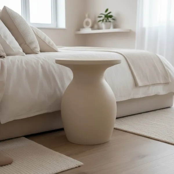 Side table with dual function