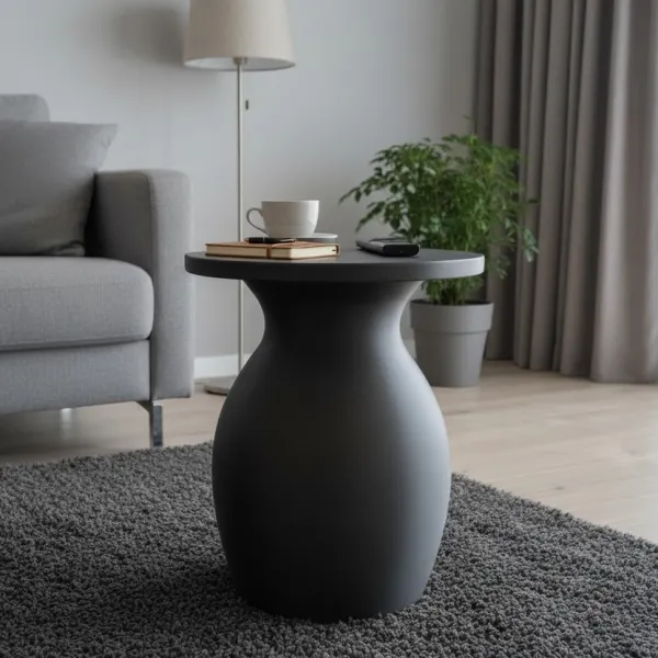 Side table with dual function