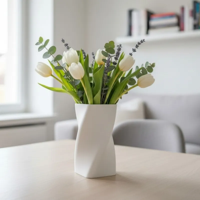 Swirled Vase, Design Two