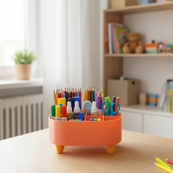 Small organiser box on feet