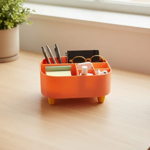 Small organiser box on feet