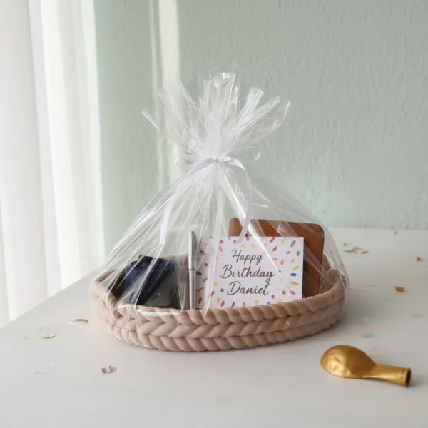 Rope-look tray