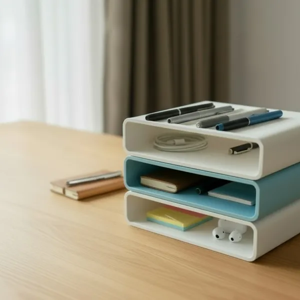 Modular Stackable Office Organizer