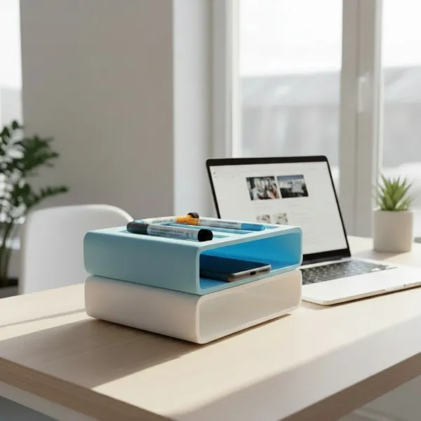Modular Stackable Office Organizer