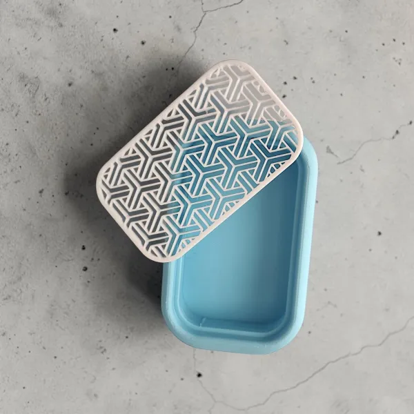 Japandi Grid Soap Dish