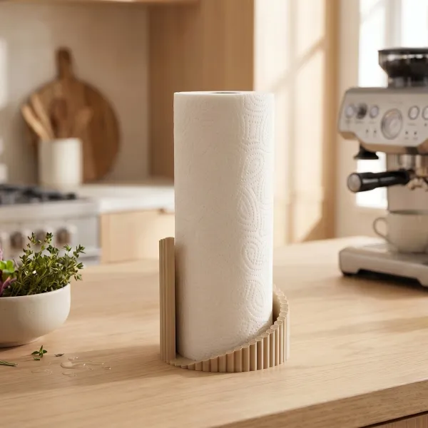 Forma ribbed paper towel holder