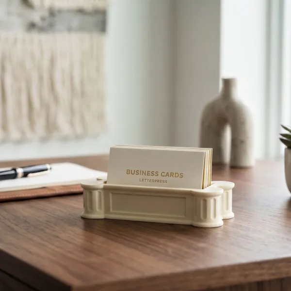 The Greek Business Card Holder