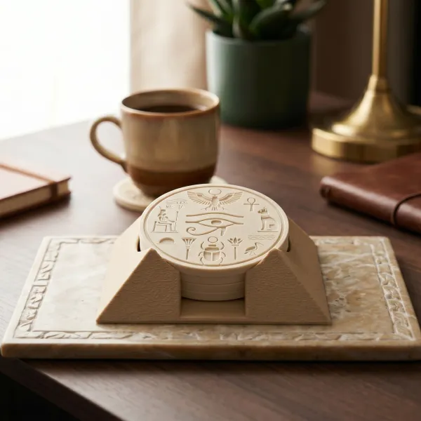 Pyramid Coaster Set