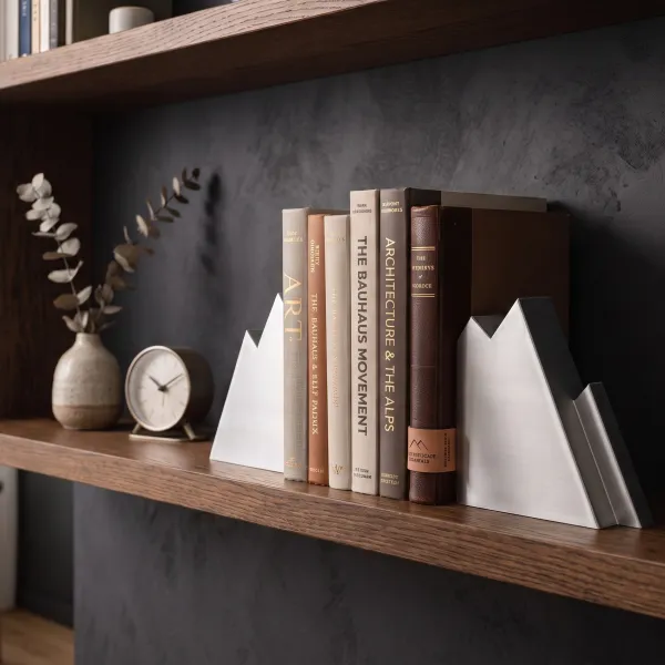 Mountain Bookend Duo