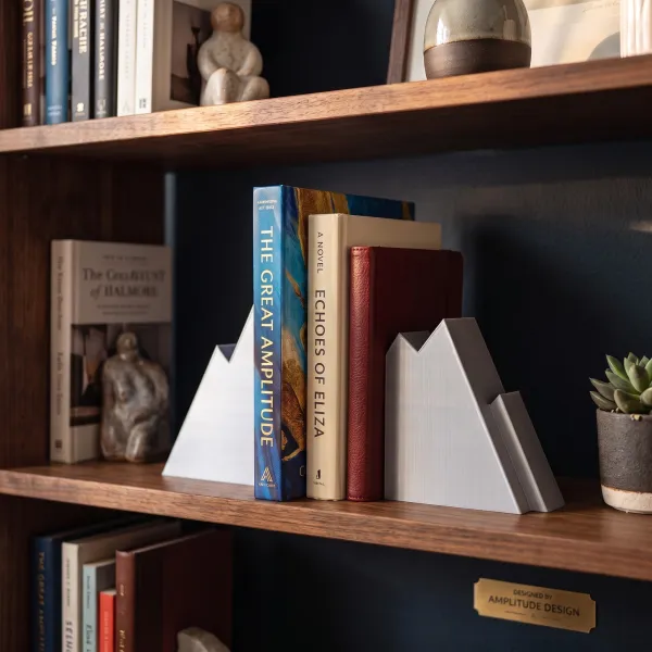 Mountain Bookend Duo