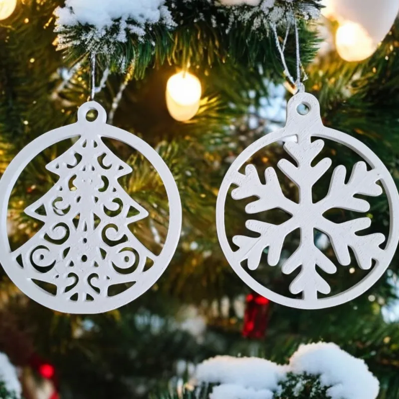 Set of 10 Christmas Tree Ornament Hangers