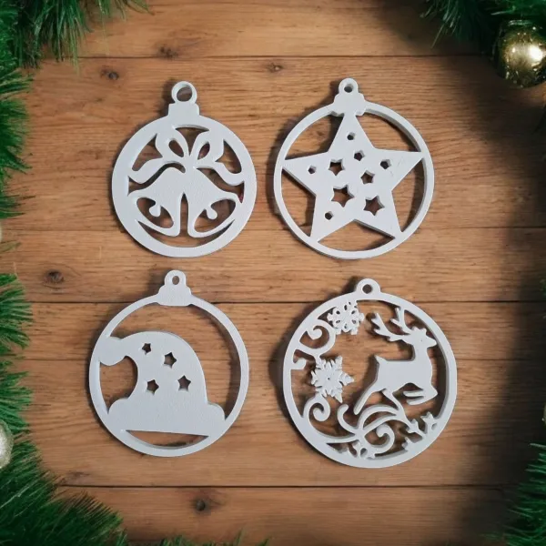 Set of 10 Christmas Tree Ornament Hangers