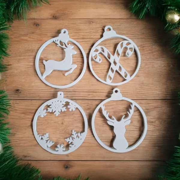 Set of 10 Christmas Tree Ornament Hangers