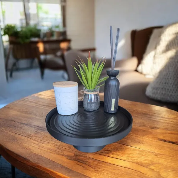 Swirl Tray With Stand