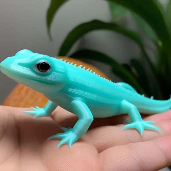 Fantasy Lizard Gecko Figure