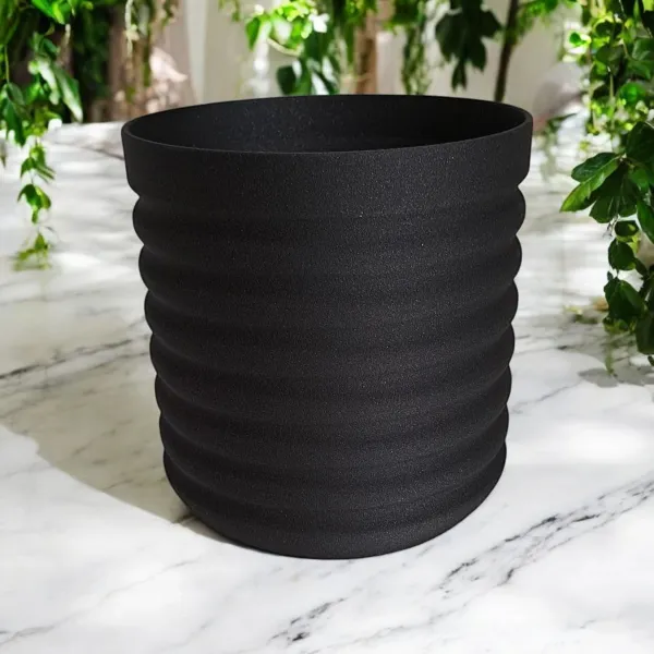 RippleBloom Wavy Planter