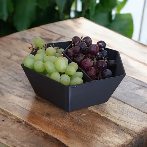 Pistachio Bowl With Two Compartments