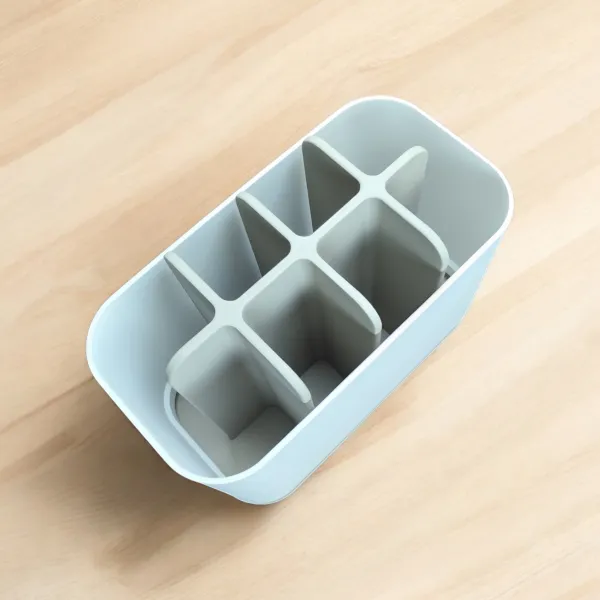 Two-Tone Bathroom Organizer