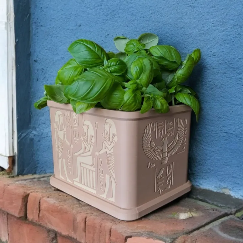 Ancient Egypt Shrine Plantpot
