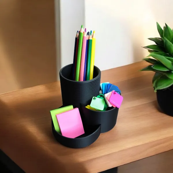 Three Cups Office Organizer