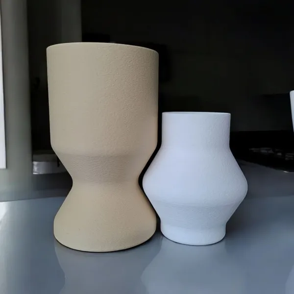 Interlocking Two Vase Set