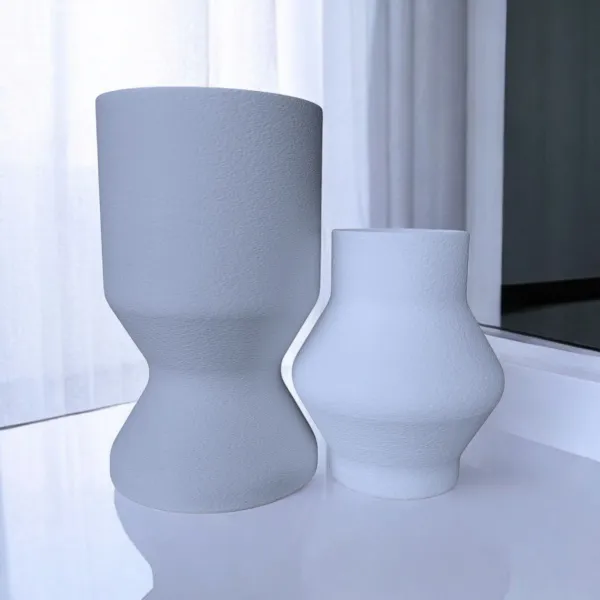 Interlocking Two Vase Set