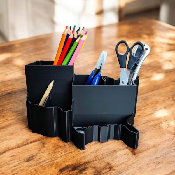 USA-Shaped Desk Organizer