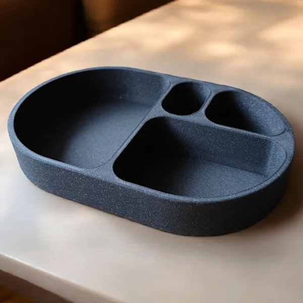 Rounded Key and Coin Tray