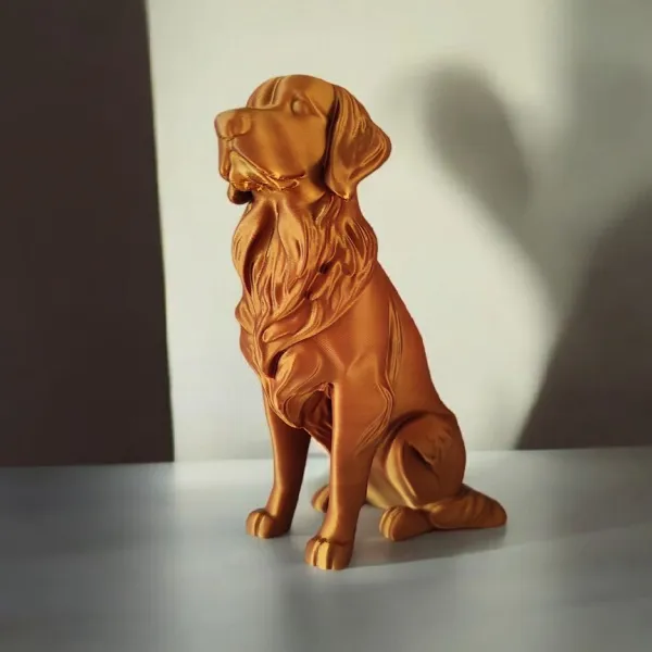 Sculpture #9 - Golden Retriever