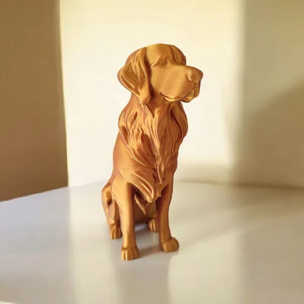 Sculpture #9 - Golden Retriever