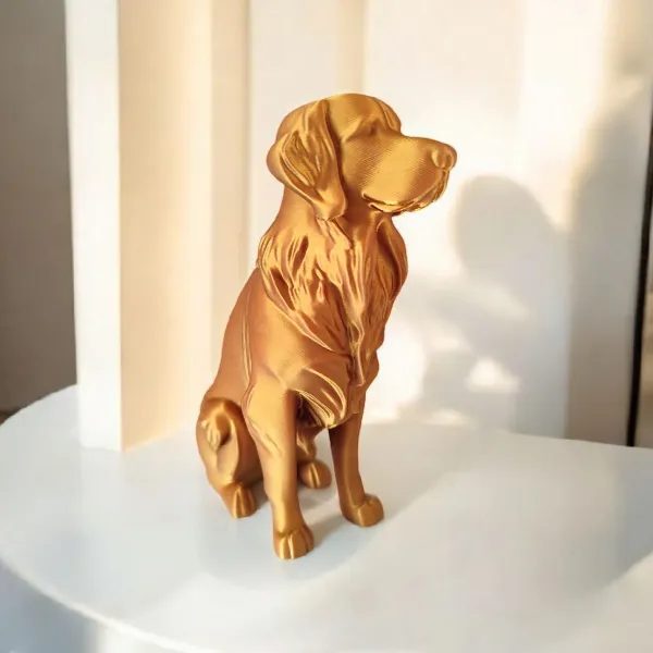 Sculpture #9 - Golden Retriever