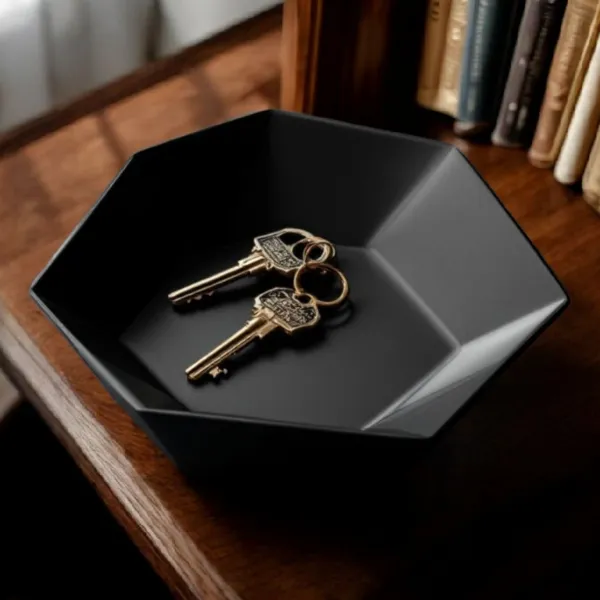 Heptagonal Key and Coin Tray