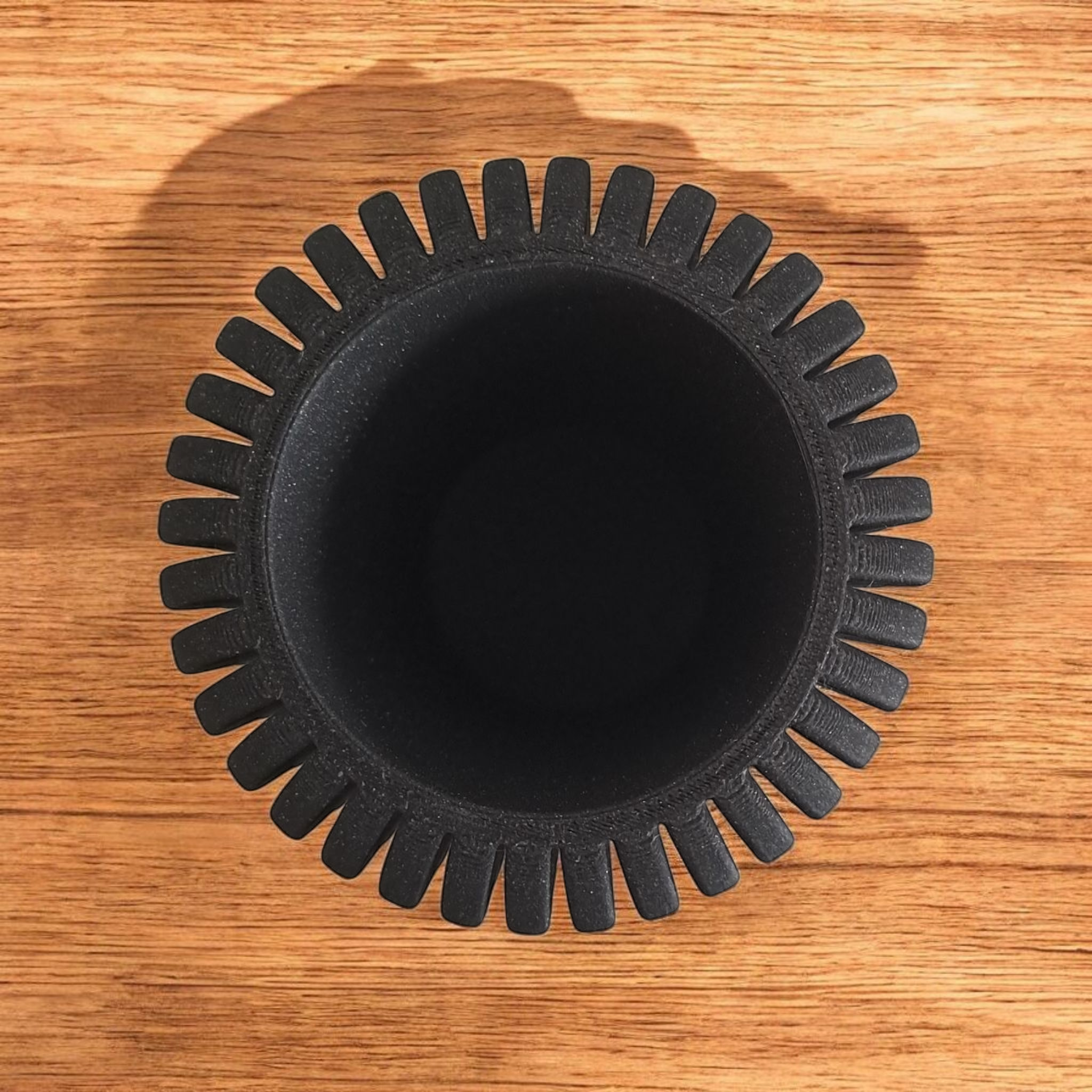 Ribbed Cup for Pencils or Toothbrushes