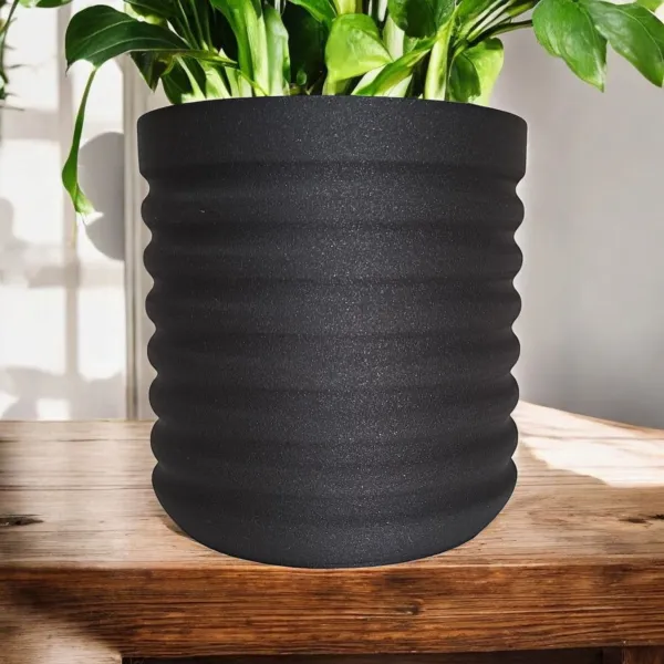 RippleBloom Wavy Planter