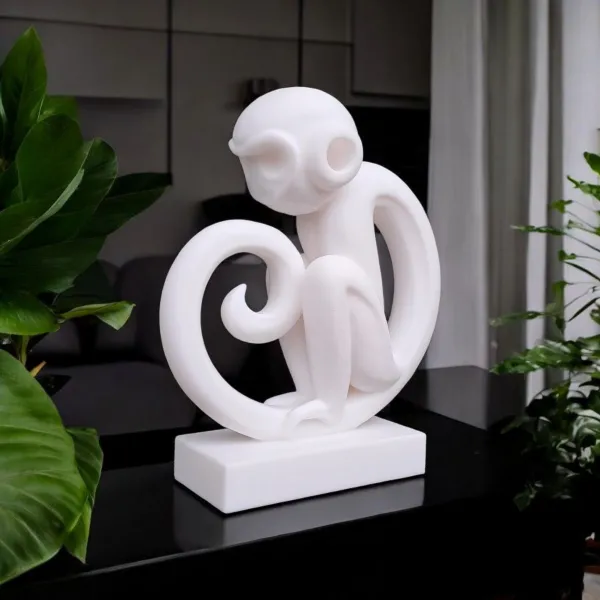 Sculpture #14 – Monkey on a Pedestal