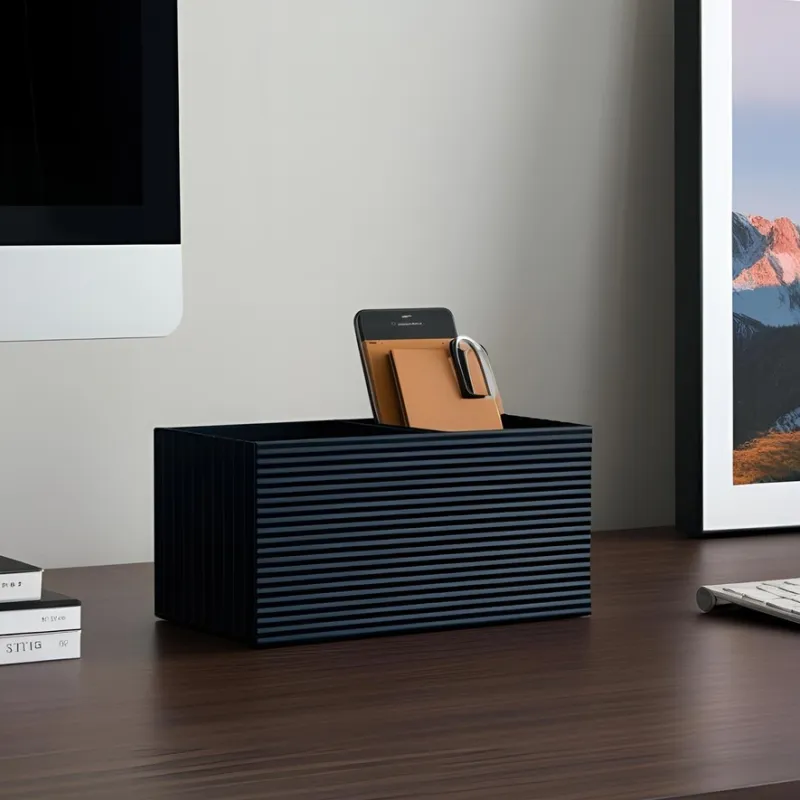 Ribbed Surface Office Organizer