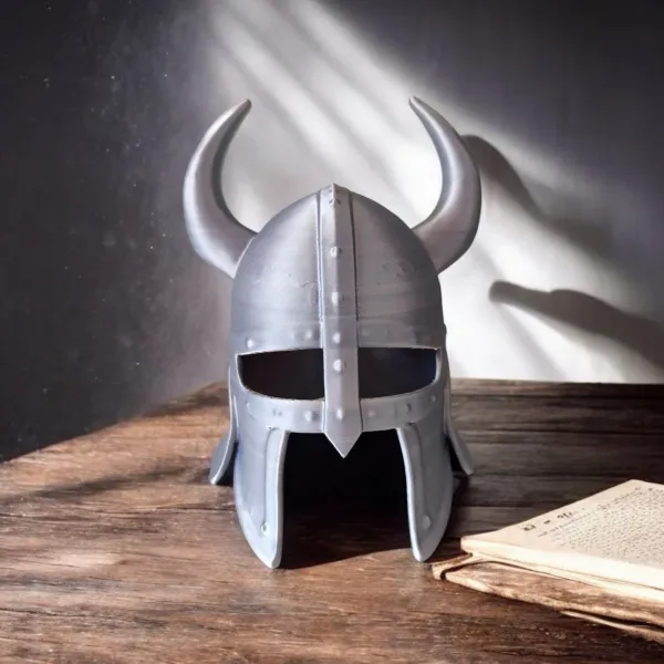 Old Worn Viking Helmet