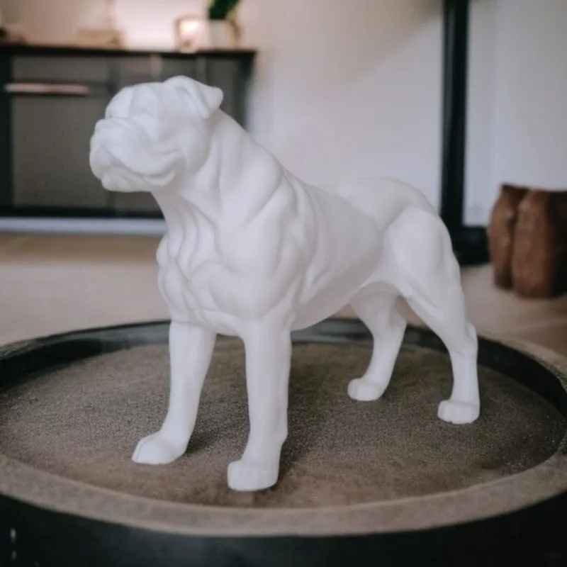 American Bulldog Sculpture