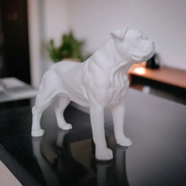 American Bulldog Sculpture