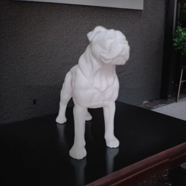 American Bulldog Sculpture