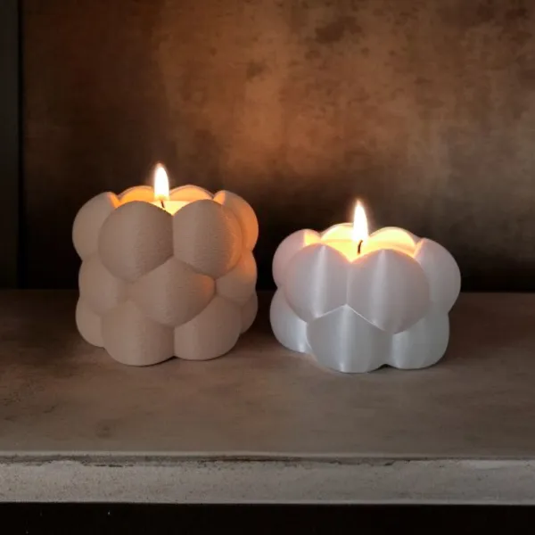 Big Bubbles Tealight Candle Holder Set