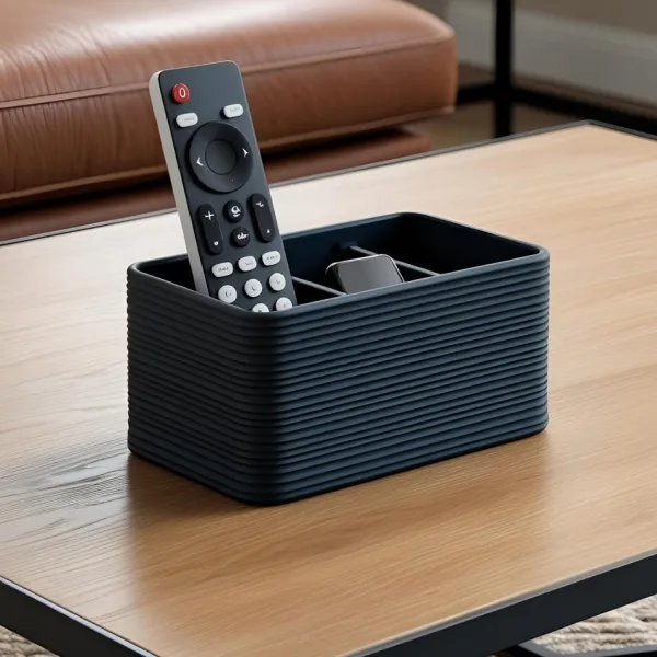 Ribbed Remote Control Caddy