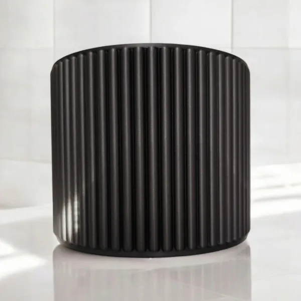 Ribbed Bathroom Organiser Cup