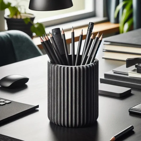 Ribbed Pen Holder