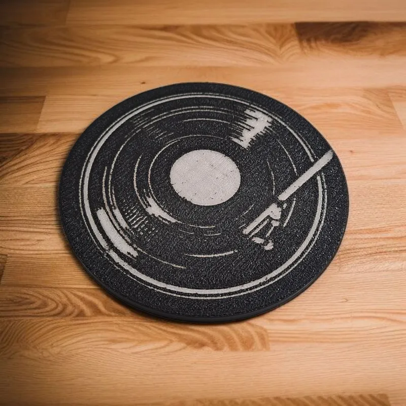 Old Record Coaster